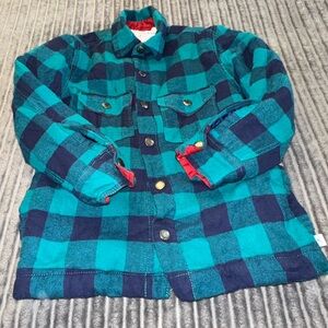 Sherpa lined shirt-jacket